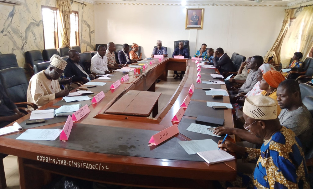 Installation du Conseil Communal de Suivi du Secteur Agricole de Bassila