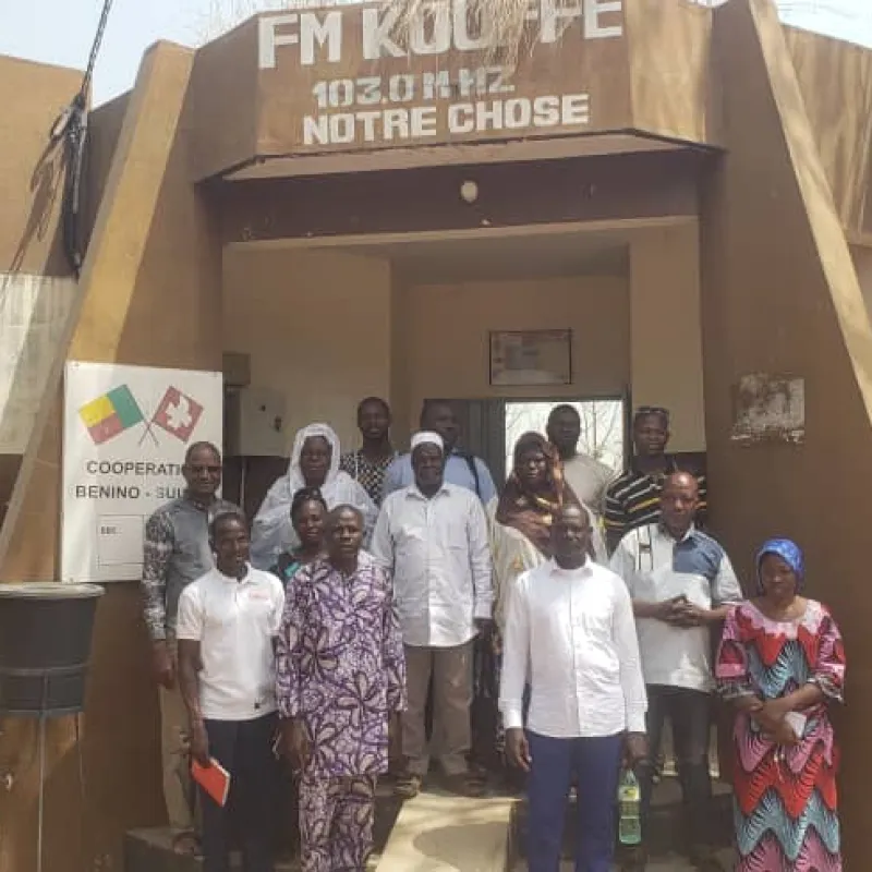 Fin de la formation des acteurs de la radio communautaire FM KOUFFE de Bassila sur le Management